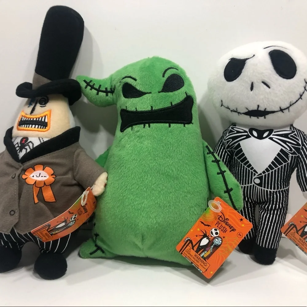 Oogie Boogie/Jack/Mayor Plush NWT